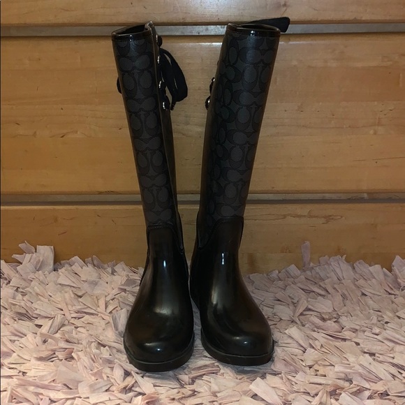 Coach Rainboots - Picture 2 of 5